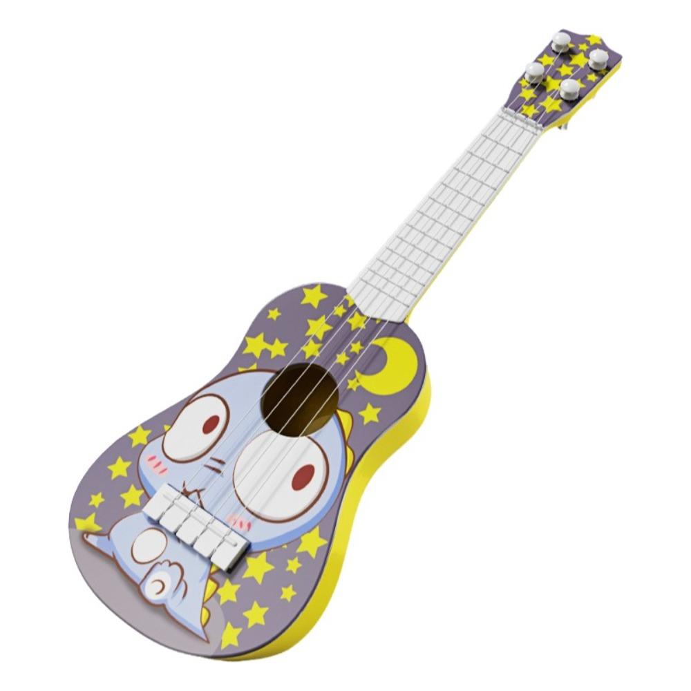 4 Strings Simulated Guitar Toy Educational Toy Musical Instrument  Play Activity
