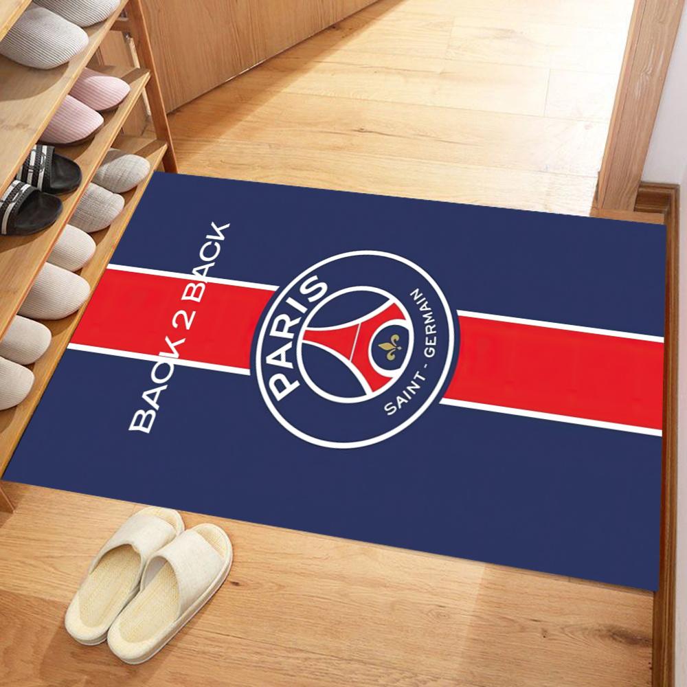 Paris Saint Germain Floor Mat Design For Entryway Dormitory Bedrooms Playrooms Antislip Carpet Anime Office Decor Birthdaychristmas Gift