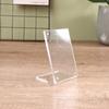 Acrylic Desktop Display Frame Table Card Sign Collection Photo Protection Holder