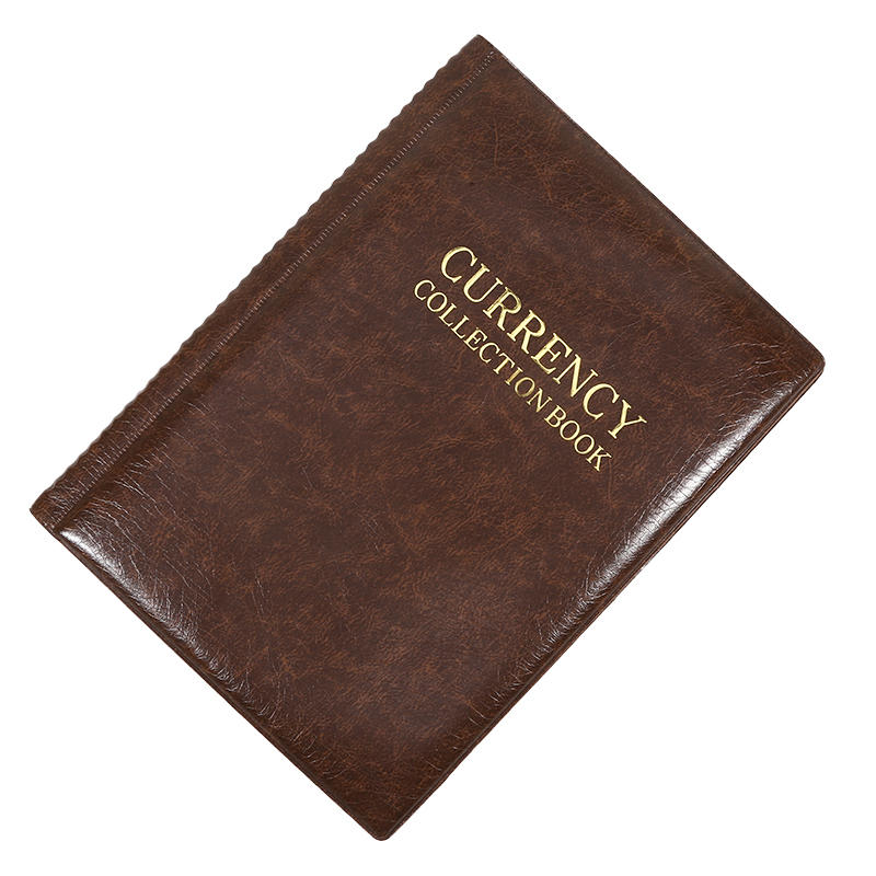 Альбом для коллекционирования банкнот с 30 отделениями, переплет, портативный, 10 внутренних страниц, альбом для хранения бумажных денег и валюты
