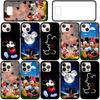 Чехол для iPhone 15 14 Xiaomi Redmi Note 13 12 11 Pro Max X 8 7 9 XR Samsung Galaxy S24 S23 A05 OPPO A15 Huawei Minnie Cartoon Mickey Cute Mouse Case