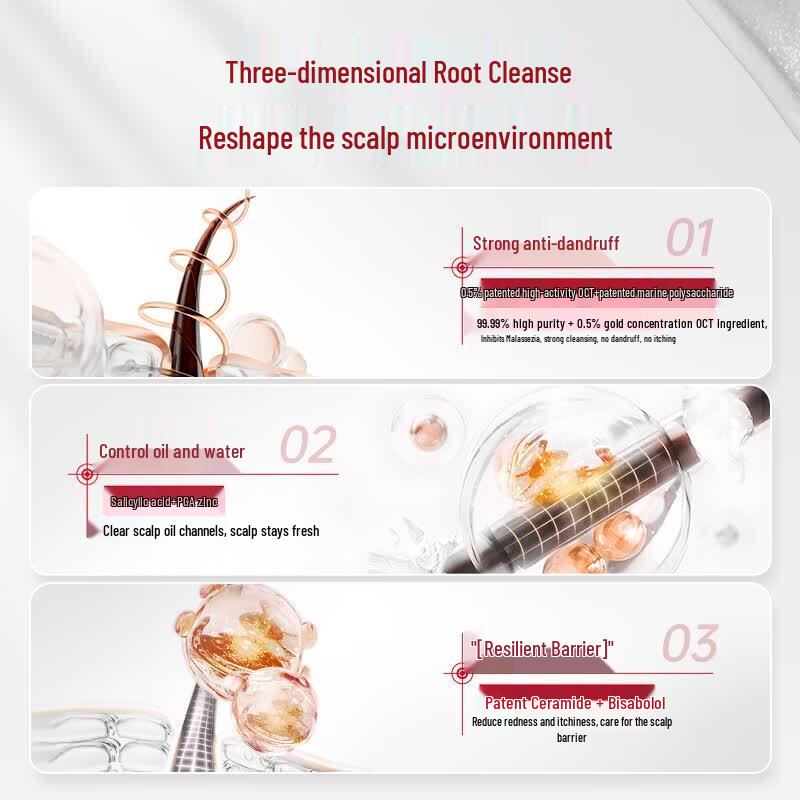 Fengying Fragrant Anti-Dandruff Shampoo and Conditioner Set