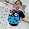 Chicken Bee Duck Elephant Ladybug Patterns Animal Backpack Kids Gift Schoolbag