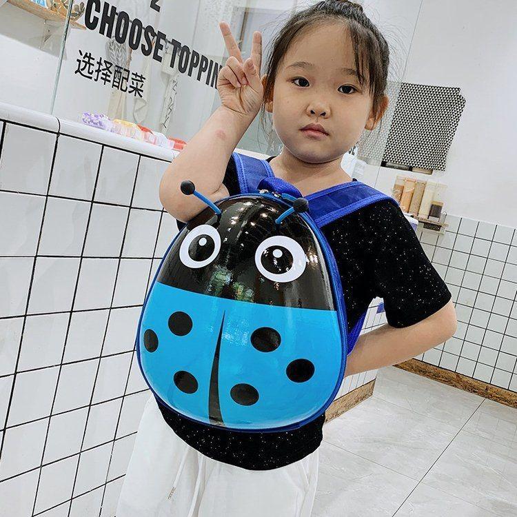 Duck Chicken Bee Elephant Ladybug Patterns Animal Backpack Kids Gift Schoolbag