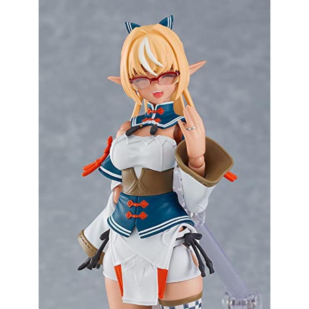 Figma Hololive Production Shiranui Flare немасштабная пластиковая окрашенная подвижная фигурка