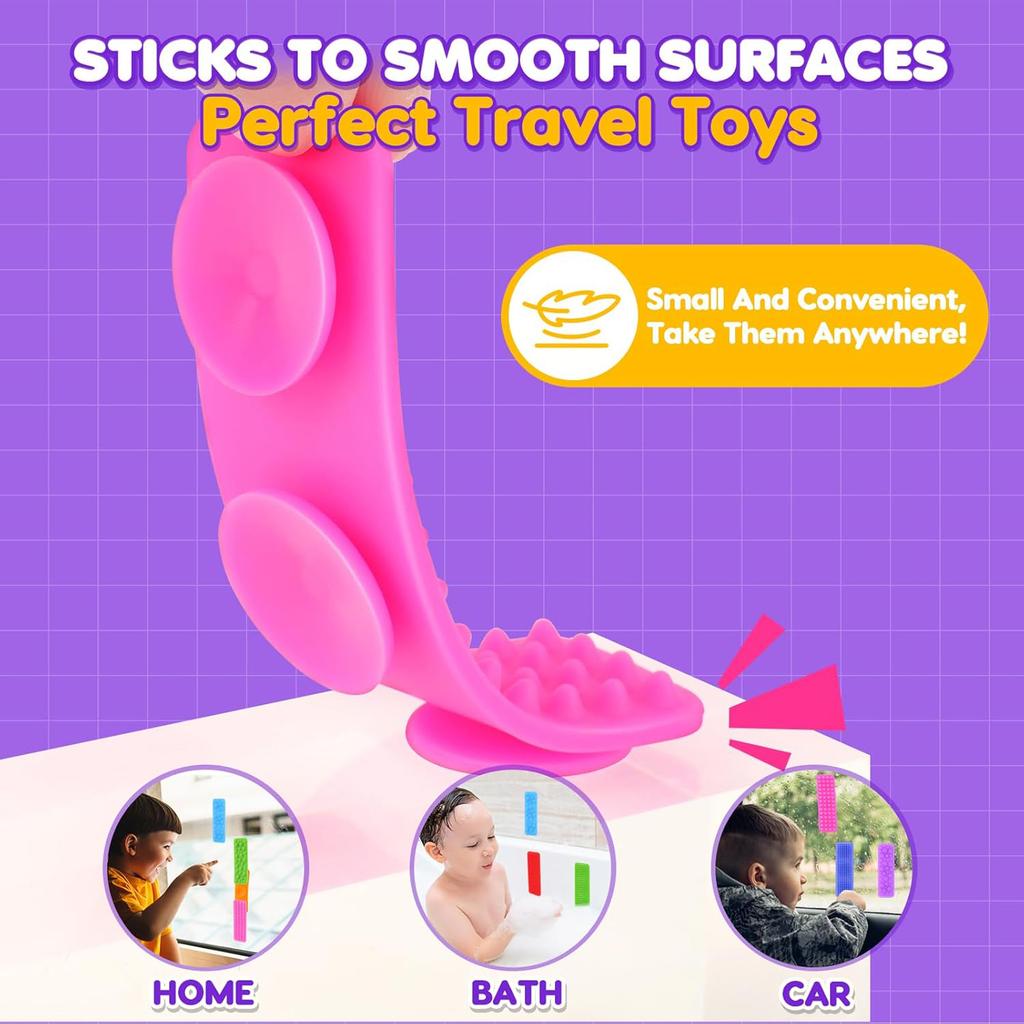 Упаковка из 8 текстурированных сенсорных ковриков для игрушек для детей, освобождение рук и поддержка аутизма, инструменты для домашнего обучения, снижение стресса