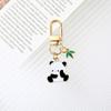 Cute Cartoon Panda Keychain Pendant Bag Key Chain Doll Acrylic Key Pendant Festival Decoration Pendant Cute Keychain Accessories