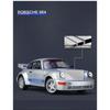 Масштаб 1/24 Porsche 964 Carrera RS 911 Сплавная машина Литые и игрушечные транспортные средства Модель автомобиля Звук и свет Инерционная машинка Игрушки для детей Подарки