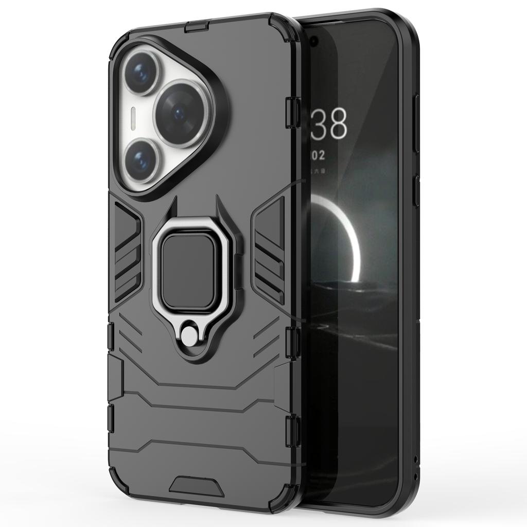 Чехол-подставка для Huawei Pura 70 Pro/Pura 70 Pro+ из ПК+ТПУ, защищающий от падений