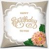 Fashion Rose Printing Series Pattern Pillowcase Square Pillowcase Home Office Decoration Pillowcase