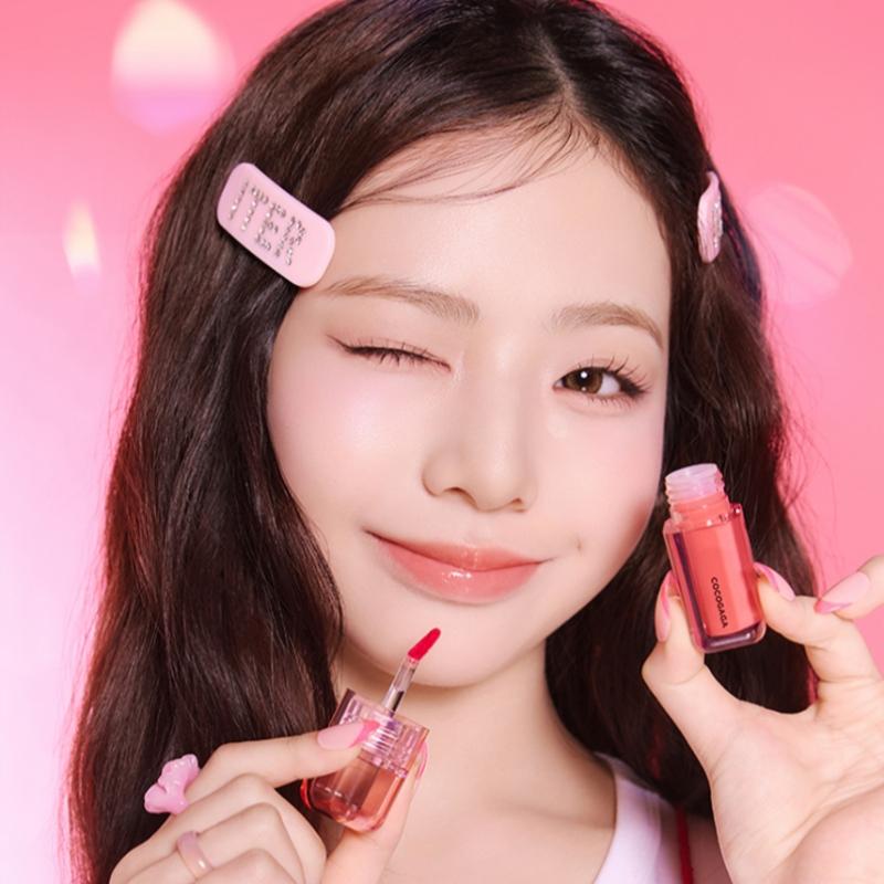 Daiso Coco Ga By Forencosse Night Jelly Glow Tint  03 Rose Jelly 