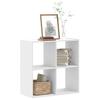 VidaXL Bookcase White 68.5x32x68.5 Cm Engineered Wood, Shelf, Bookshelf, Book Holder, Cabinet of 852825