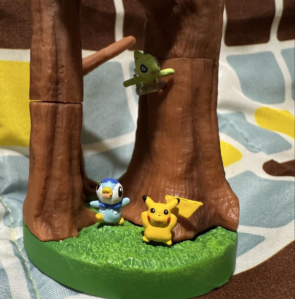 Pokémon 3D Энциклопедия DP SP Зороарк от Takara Tomy Gacha Фигурки Селеби, Пикачу, Пингвиноид, (Мастер Иллюзий)