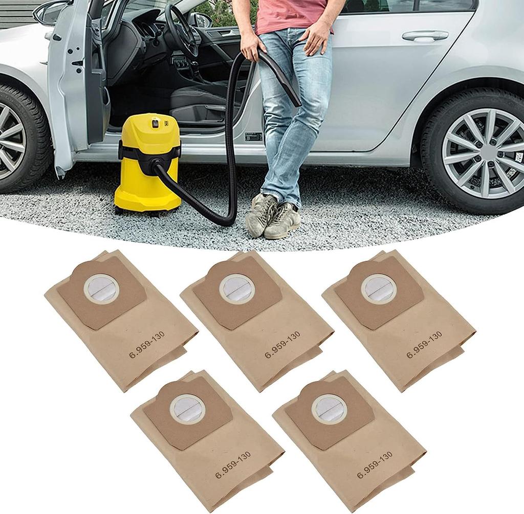 Motronic Karcher Vacuum Cleaner Paper Pack WD3200 WD3300 WD3500 Влажная и сухая уборка пылесоса Сменные аксессуары 6.959-130.0 (4 шт)