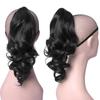 Clip In Curly Hair Wig Jaw Ponytail Hairs Extension Clip-on Claw Curly-Wavy Pony Tail Hairpiece Accessoires