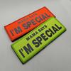 Reflective Embroidered Sequins Eco-Friendly Canvas Fabric Tactical Patches Resin Hooks Removable Use Harness Service Dog