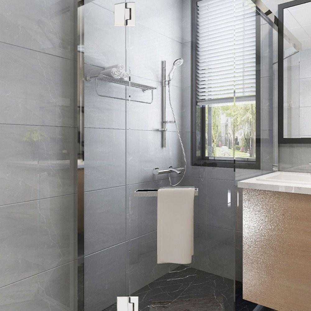 Silver/black/golden Bathroom Door Hinges 90°/135°/180° Door Hardware Bathroom