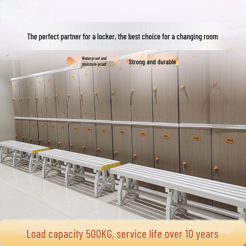ABS Plastic Changing Room Bench