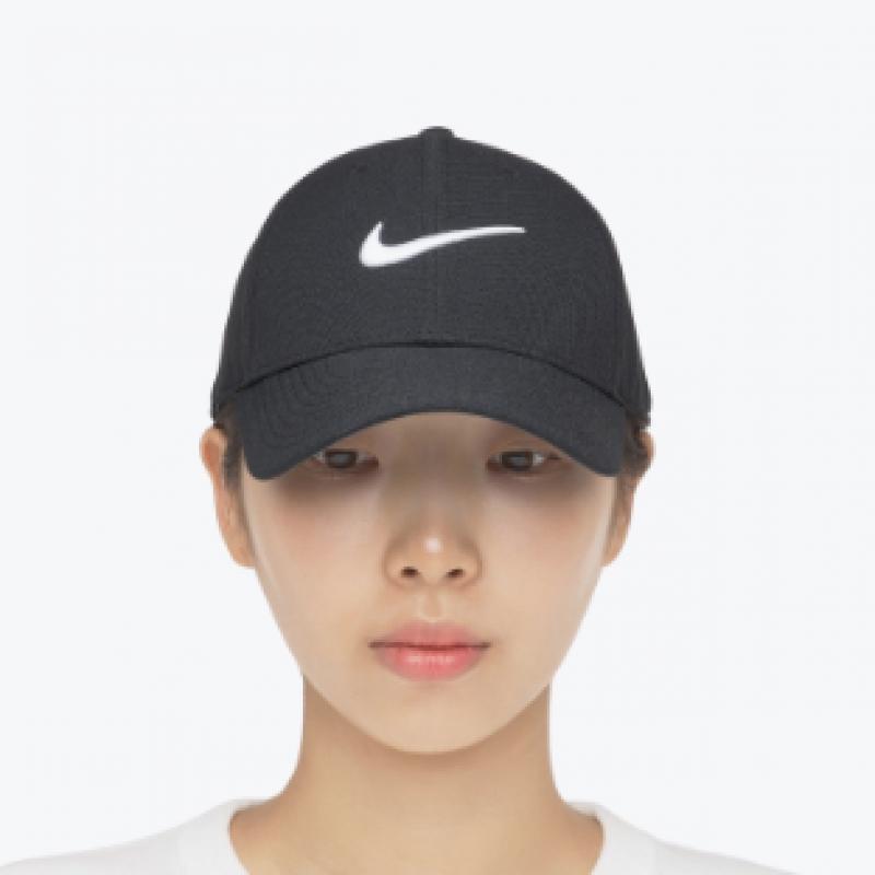 Nike Кепка Dry Fit Club Structure Swoosh M черная белая Fb5625 010