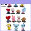 Bts Bt21 7 шт./набор Фигурки-украшения для детского монитора Топпер для торта Игрушки Подарок