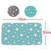 ZK20 2PCS Waterproof Baby Crib Pad Leak Proof Infant Mattress Pad Soft