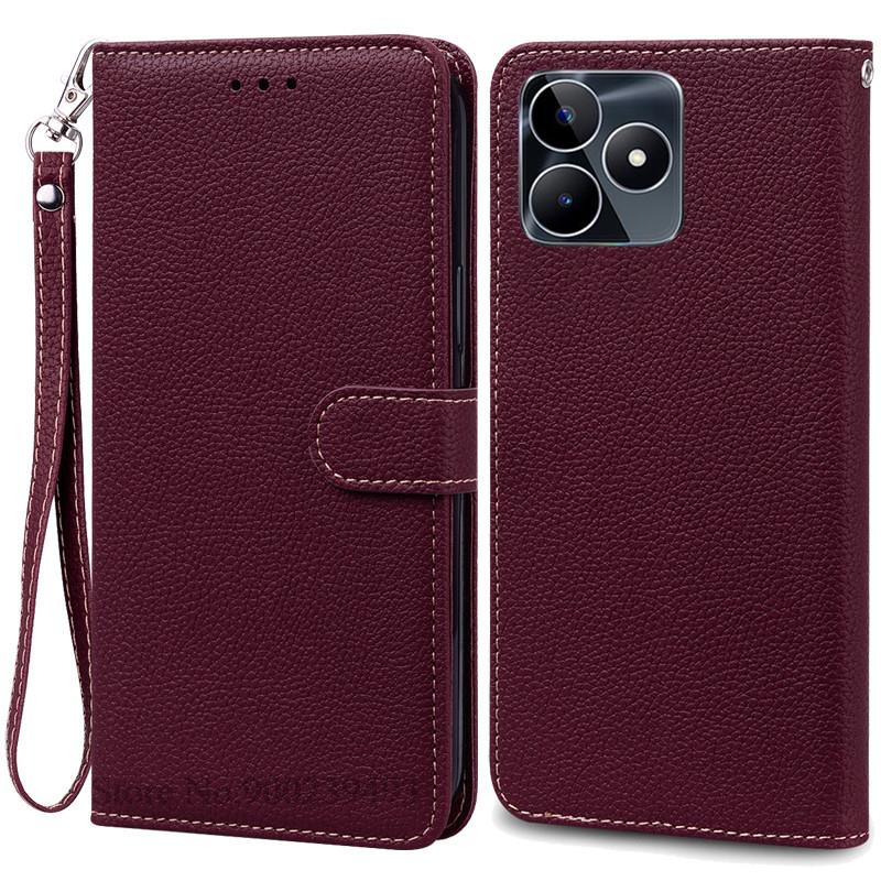 For Realme C53 Case Wallet Flip Cover Leather Case for OPPO Realme C53 C 53 Pu Leather Phone Bags RealmeC53 Cover Fundas Coque