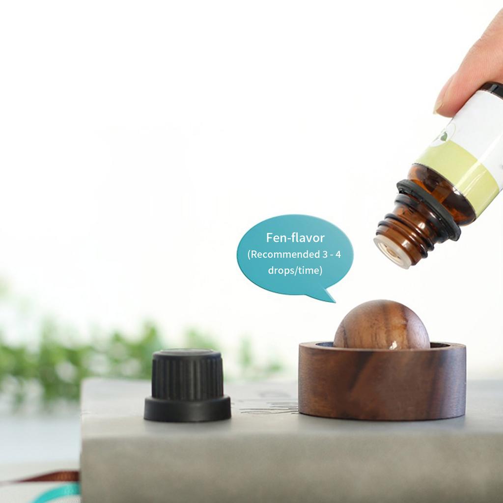 Диффузор для эфирных масел из натурального дерева, ручной работы, из массива дерева, ароматерапевтический декор для дома, офиса и автомобиля