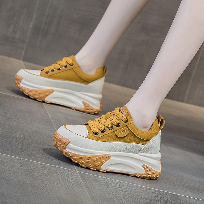 Papa shoes ретро легкие повседневные кроссовки на толстой подошве одинарные туфли