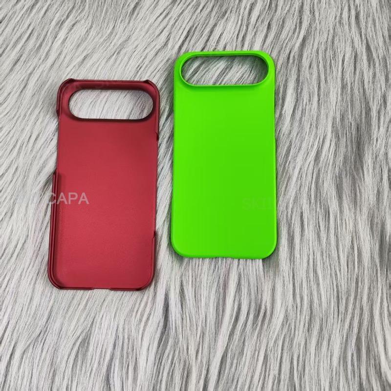 Тонкий матовый твердый ПК чехол для телефона для iPhone 17 Air 17 Pro Max Противоударный однотонный чехол-накладка для iPhone 17Pro 17Air Бампер