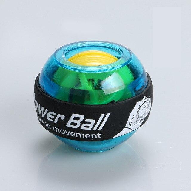 Тренажер для запястья с LED-мячом Gyroscope Strengthener Gyro Power Ball Тренажер для рук Gym Power Ball Оборудование для фитнеса