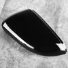 Black Car Left Rearview Mirror Housing Shell Cover Gloss Black Decor Cap