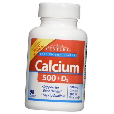 Кальций Д3, Calcium 500 + D3 200, 90таб (36440074)