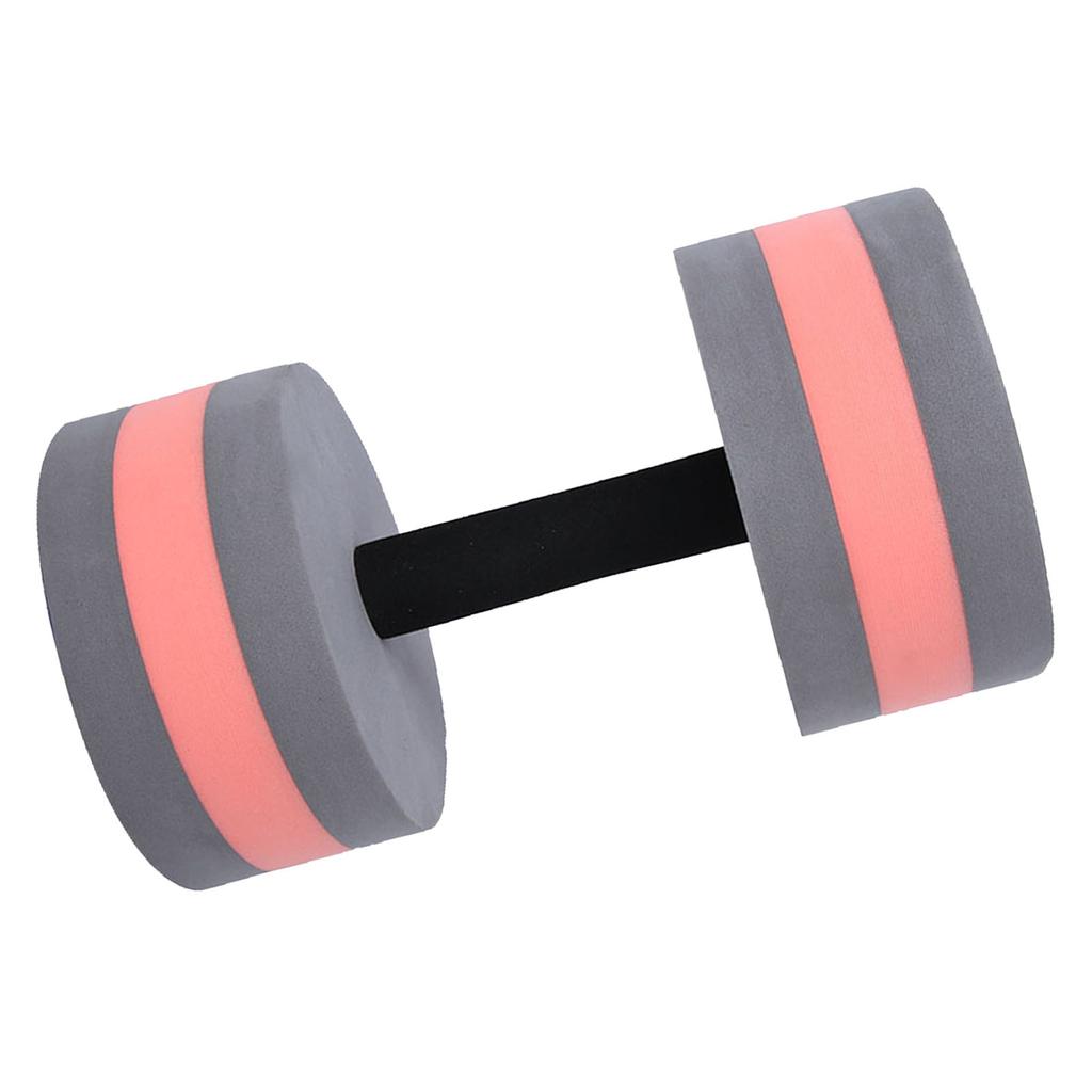 Eco Friendly Roundness Foam Water Floating Dumbbell Fitness Equipment(gray Red )