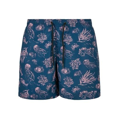 Urban Classics Mens Nautical Swim Shorts