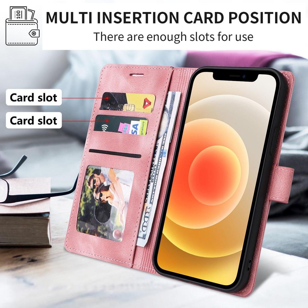 Роскошный кожаный чехол-бумажник с подставкой для карточек для iPhone 15, 14, 13, 12, 11 Pro Max 15 14 Plus/Samsung S23 S22 S21 S20 Ultra Plus A14 A54 A13 A53