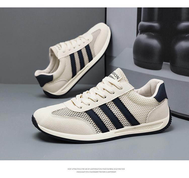 Новые мужские сетчатые дышащие летние кроссовки для бега и повседневной носки - Легкие, удобные и с мягкой подошвой, кроссовки Forrest Gump.