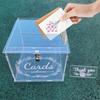 Wedding Clear Card Box Money Case With Lock Party Supplies For Graduation Birthday Party Baby Shower