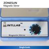 ZONESUN ZS-MSL1 Magnetic Stirrer 3000RPM 3L Laboratory Stirring Plate Liquid Mixer for Chemistry Biology Homebrew Yeast