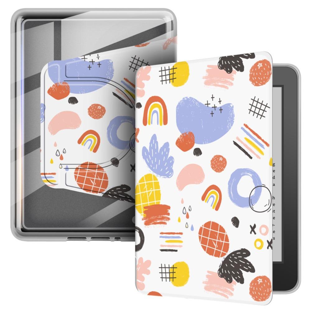 Чехол для электронной книги с функцией автоматического включения/выключения, регулируемая акриловая подставка-обложка, различные узоры для Kindle Paperwhite 5 (11-е поколение 2025) 6,8 дюйма