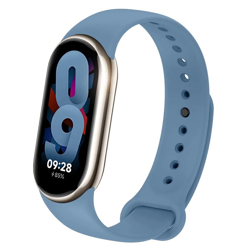 Для Mi Band 8 9 10 Ремешок SmartWatch Аксессуары Силиконовый Спортивный Заменяемый Браслет на запястье pulseira correa для Xiaomi MiBand 8 Браслет