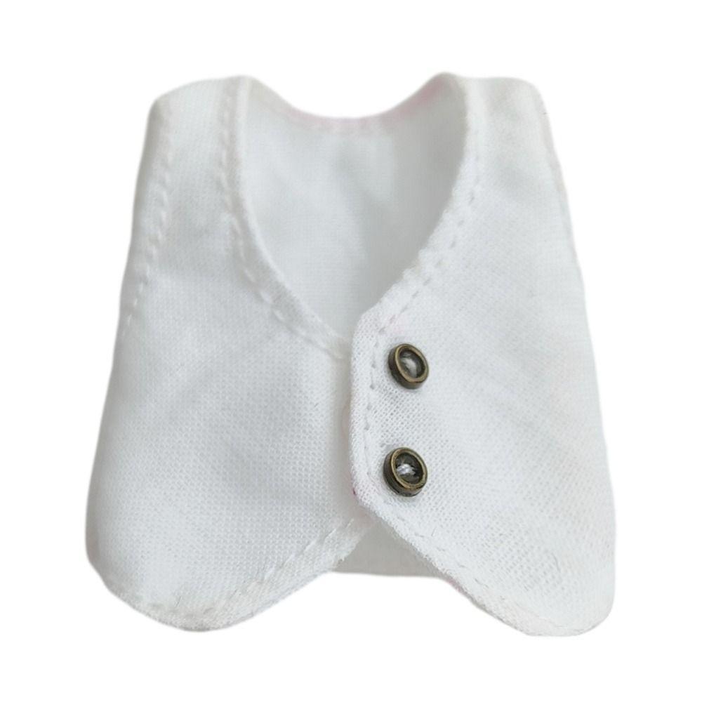 Boys Girls YMY Doll Clothes Casual Wear Doll Shirts New Vest Tops 1/11 ob11 dolls/1/12 Bjd Doll