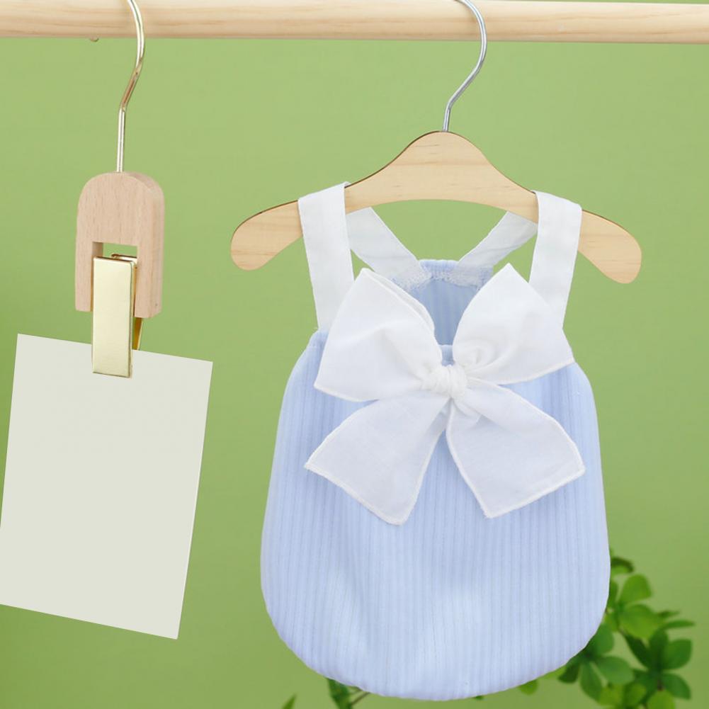 Одежда для домашних животных Красивое летнее платье с бантом для домашних животных Стирающаяся юбка для собак