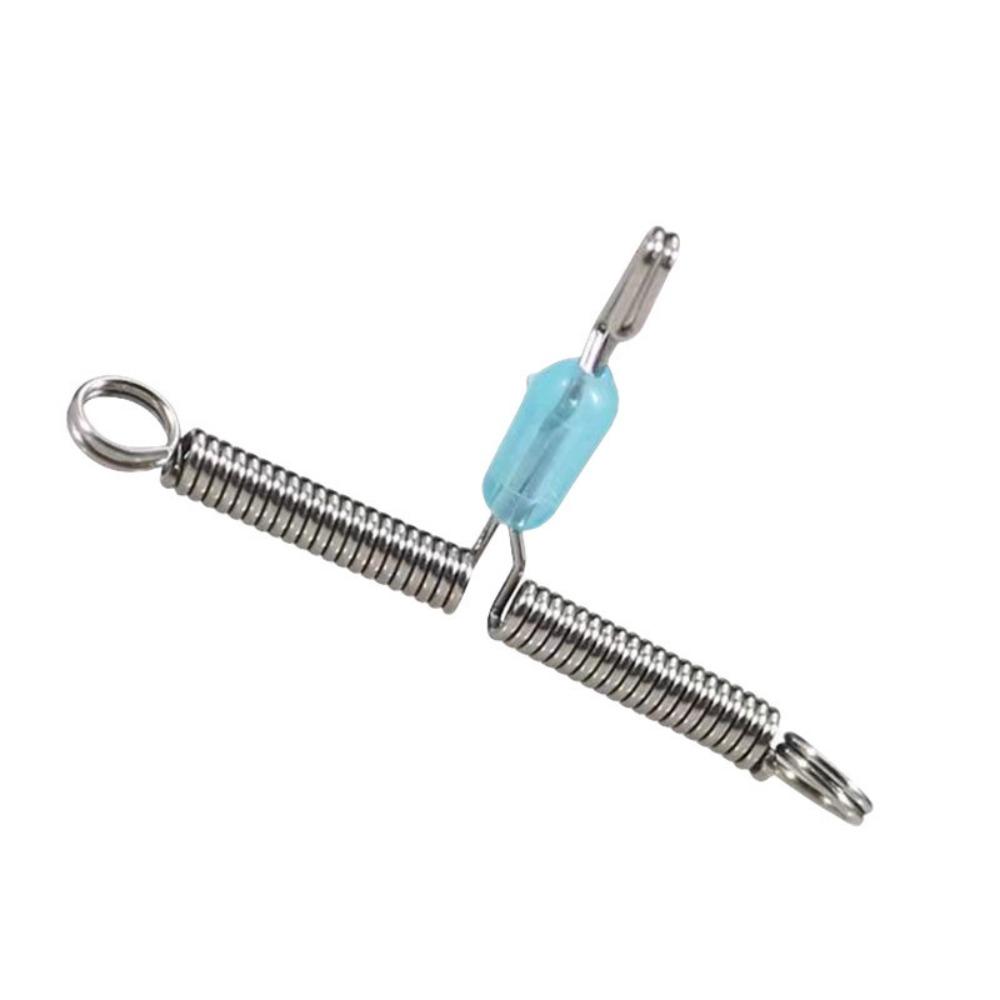 Двойной крючок Зажим для лески Разветвитель пространства Балансирные оснастки Крючки Рыбалка Т-образный вертлюг