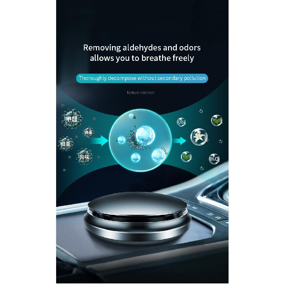 Creative Car Air Freshener Aluminum Alloy UFO Styling Perfume Car Accessories Interior Air Fresh Fragrance Auto Air