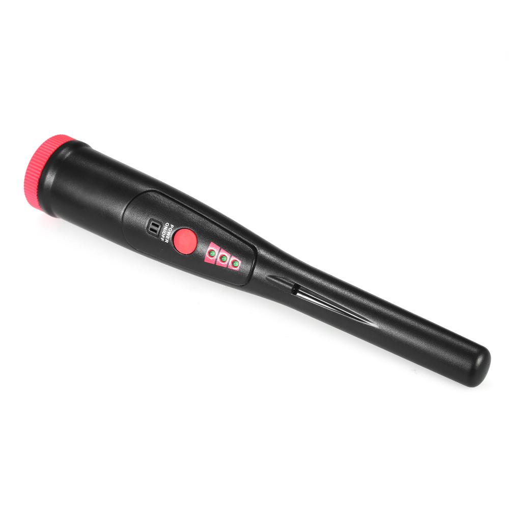 Pinpointer Metal Detector Portable Pin Pointer Treasure Hunting Tool Buzzer Vibration Automatic Tuning with Belt