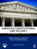 Книга American Constitutional Law, Volume I : The Structure of Government