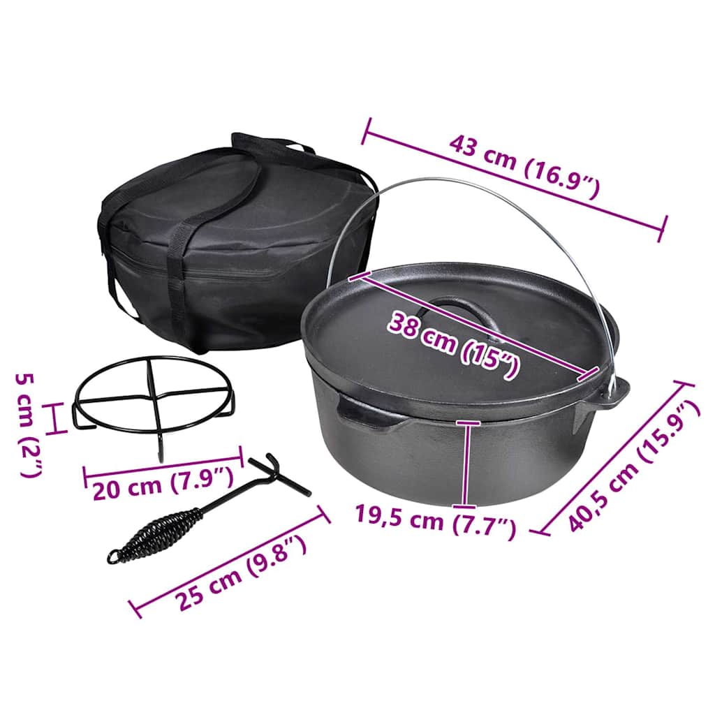 Dutch Oven 11.3 L with Accessories