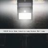 100LEDs 3 Sides Luminous Solar Powered Light Control IP65 Waterproof Motion Sensor Wall Light