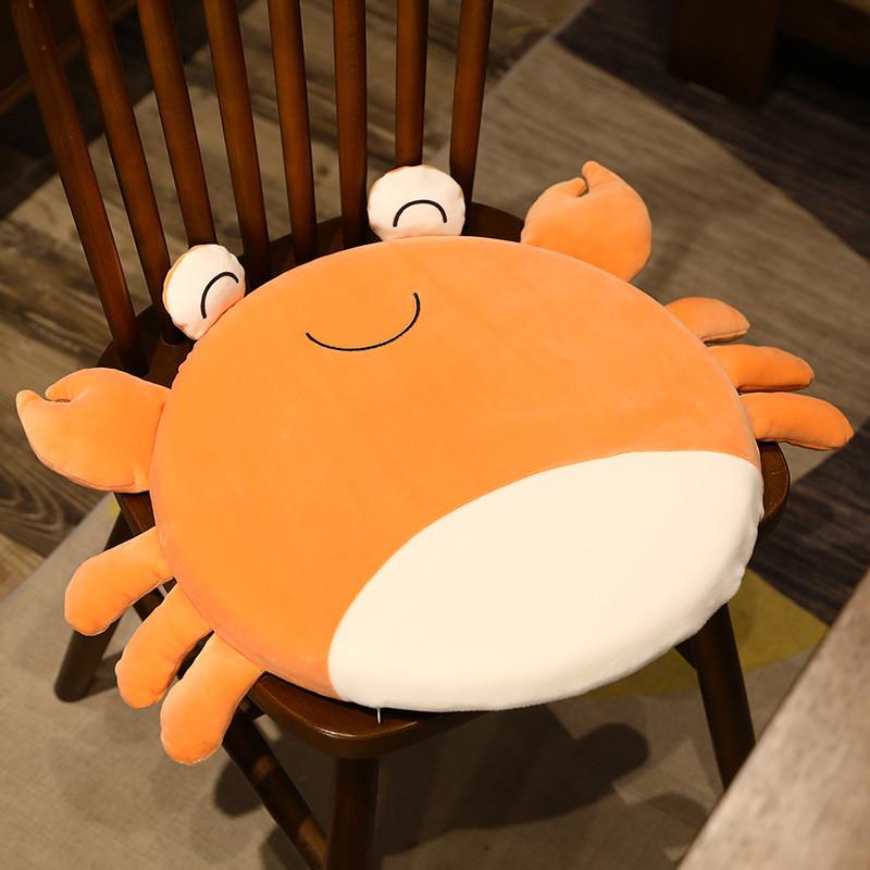 Подушка для сиденья из пены с эффектом памяти с мультяшным котом для комфорта в общежитии и для отдыха