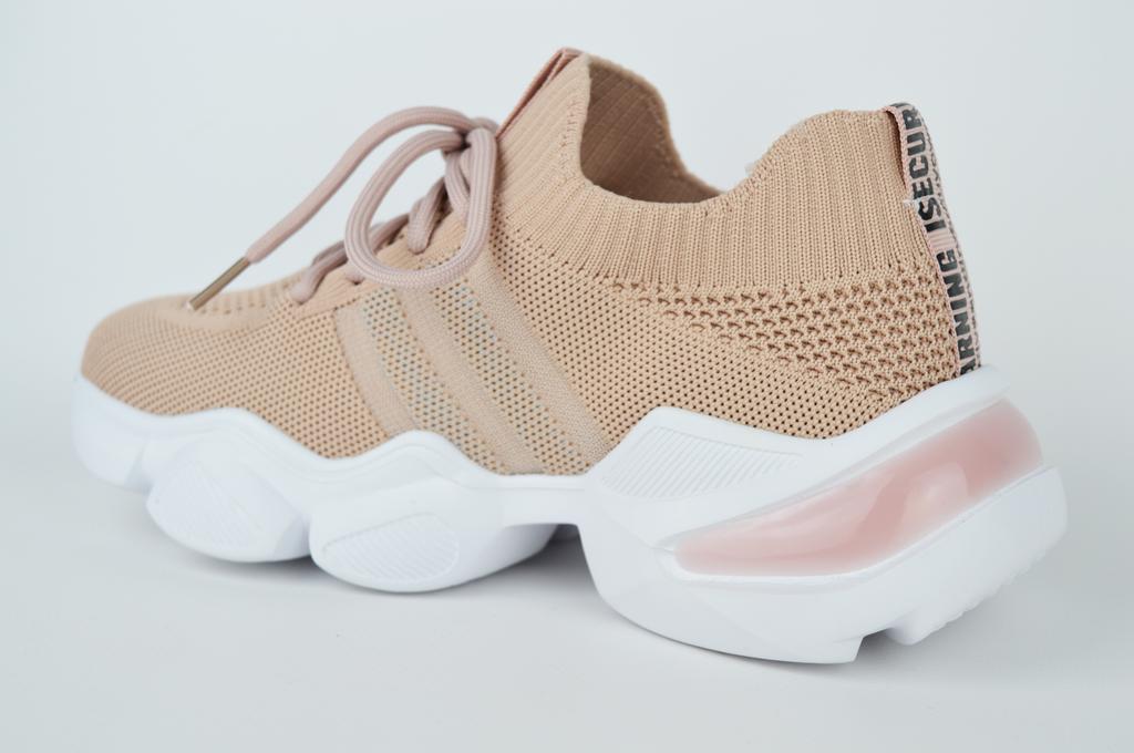 Кроссовки текстильные Lonza 2303 36 Пудровый